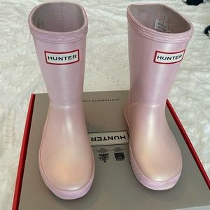 Hunter kids rain boots